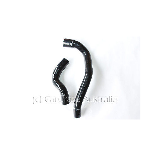 Silicone Radiator Hose Kit - BLACK- High Quality fits Nissan Skyline R32 R33 R34
