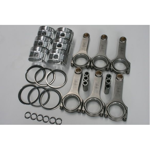 Nissan VQ35DE Spool H Beam Conrods and CP Forged Pistons