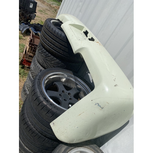 Z32 300ZX Fibreglass rear bumper 2 + 0